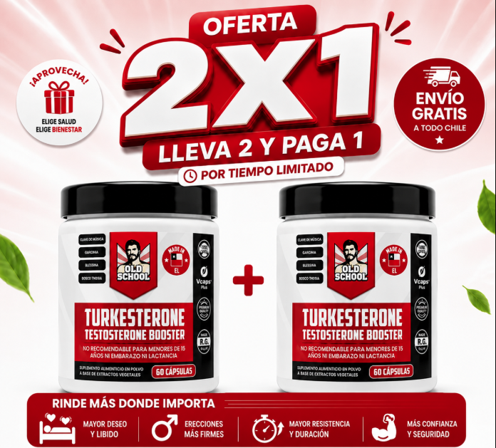 Turkesterone™ (120 caps)| OFERTA 2x1 Tiempo limitado!