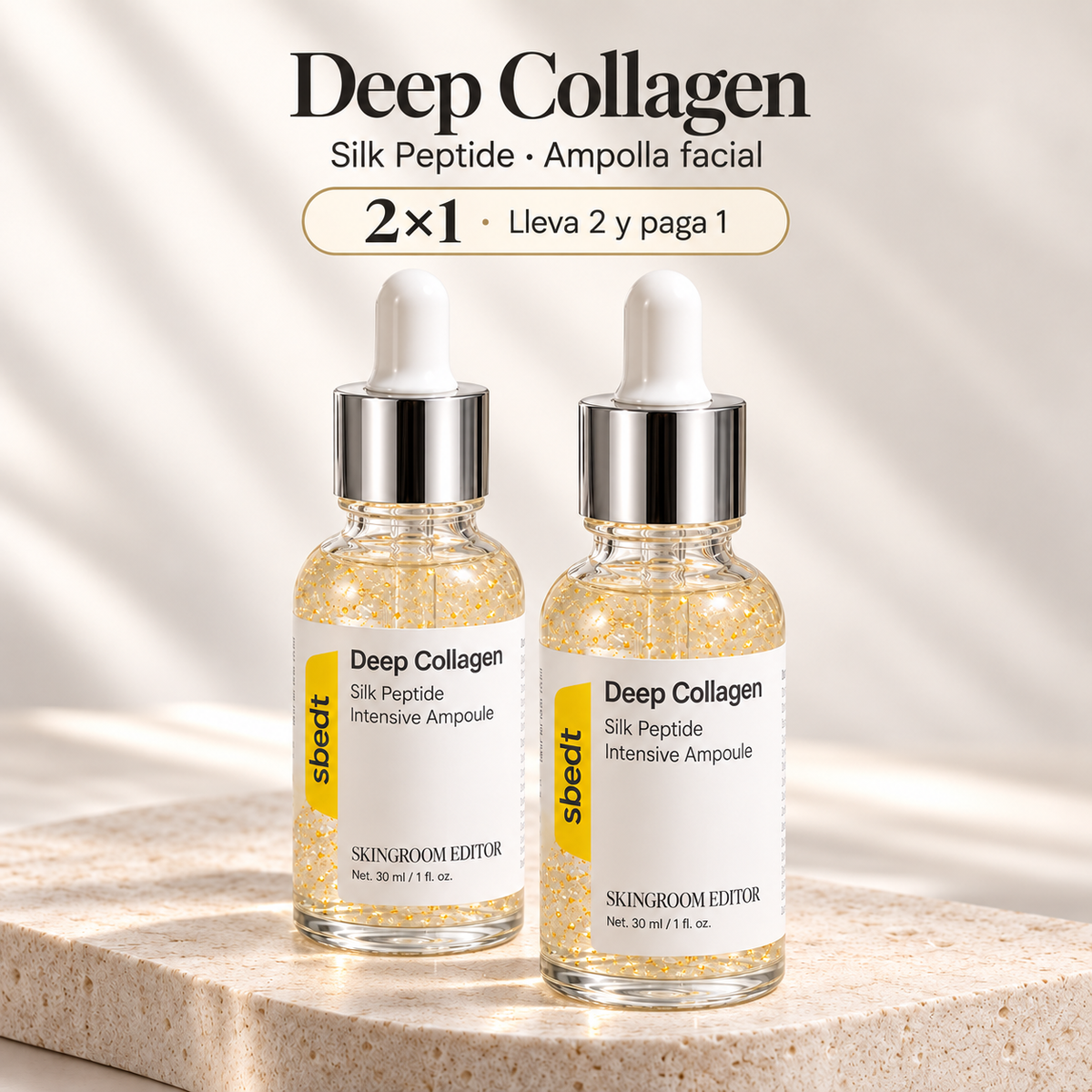 Cuidado de líneas finas y firmeza | Deep Collagen™ 2x1